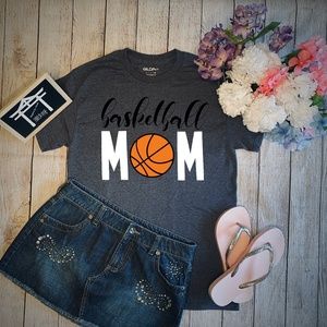 Basket Ball mom Custom Tshirt